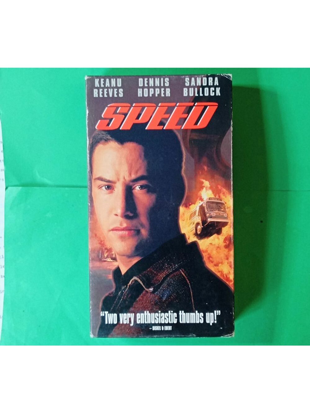 Speed 1994 VHS | Keanu Reeves Action Thriller Classic